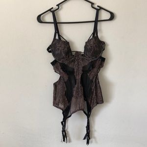 Victoria Secret Lace Corset Lingerie